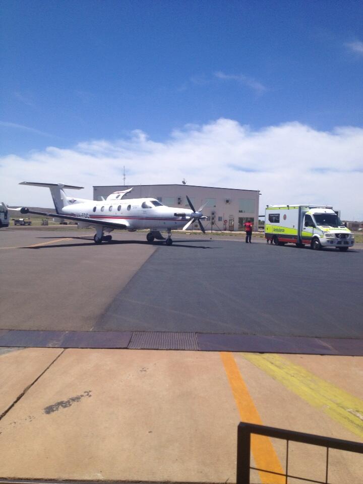 And its time to offload our patients to a non Flying ER!